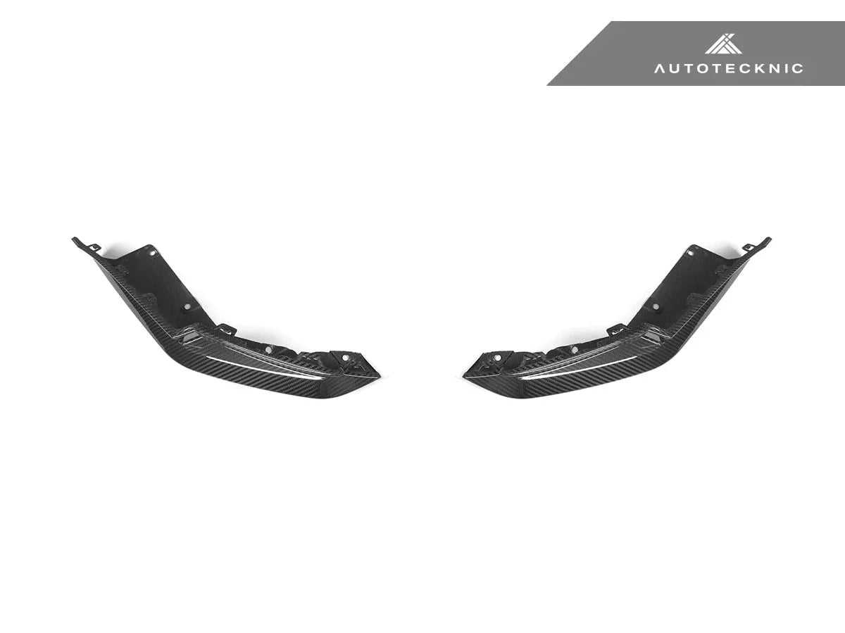 AutoTecknic G8X M3 / M4 Dry Carbon OEM-Spec Rear Splitter Set Secondary image