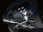 AWE Tuning 2022+ Porsche Macan 2.9TT Touring Edition Cat-Back Exhaust w/ Chrome Silver Tips (view 4)