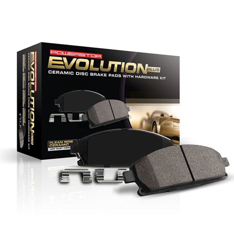 Power Stop 2021 GMC Acadia Rear Z17 Evo Ceramic Brake Pads w/Hardware Main image