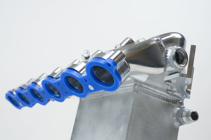 CSF BMW M2/M3/M4 S58 Comp &amp; Non-Comp (G8X) Charge-Air Cooler Manifold - Raw Billet (view 4)