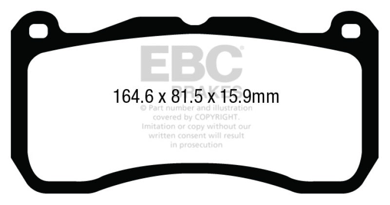 EBC brake Ultimax2 brake Pads Main image