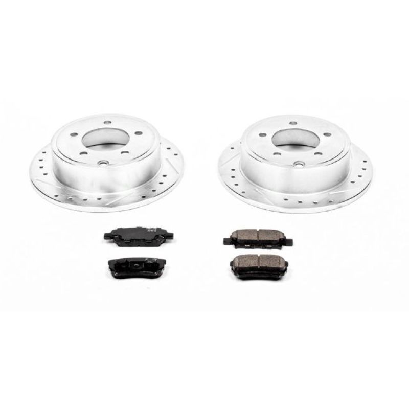 Power Stop 11-14 Chrysler 200 Rear Z23 Evolution Sport Brake Kit Main image