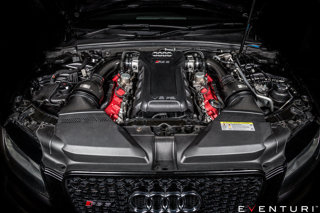 Eventuri Audi B8 RS4 / RS5 Black Carbon Intake System Secondary image