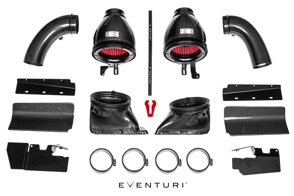 Eventuri Audi B8 RS4 / RS5 Black Carbon Intake System Main image
