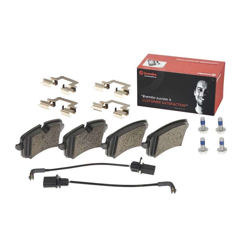 Brembo OE 12-18 Audi A6/A7/14-18 RS7/13-18 S6/S7/20-24 Porsche Macan Low-Met Brake Pad - Rear Main image