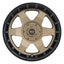 Weld Off-Road Ridge 17x9 - 6x135 / 6x139.7 BP - ET-12 - 106.1mm CB - Satin Bronze Wheel (Black Ring)