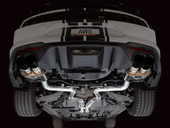 AWE Tuning 18-23 S550 Mustang GT SwitchPath Exhaust - Diamond Black Tips