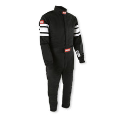 RaceQuip Black SFI-5 Suit - Medium