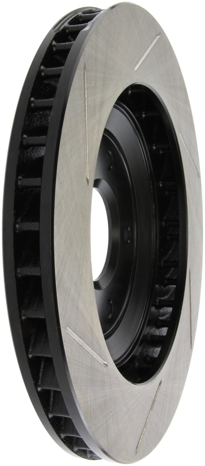 StopTech Power Slot 97-04 Chevy Corvette / 04 & 08 Cadillac XLR/XLR-V Front Left Slotted Rotor (view 2)
