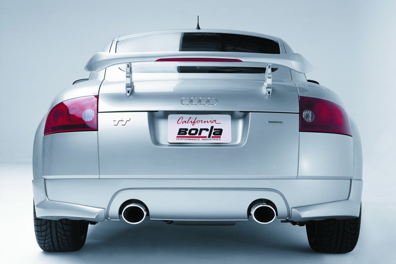 Borla 01-06 Audi TT Quattro 1.8T 225HP MT AWD 2dr Single Split Rear Exit SS Catback Exhaust (view 3)