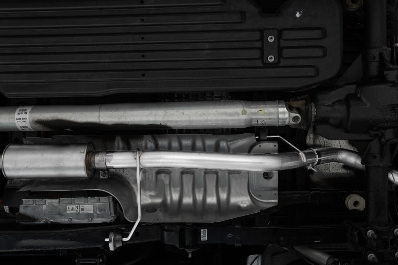 MBRP 2021+ Ford F-150 Powerboost Hybrid 3in Single Side Exit - T304 (view 3)