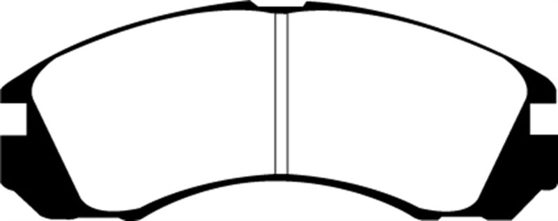 EBC 98-02 Dodge B150 B1500 Cargo 1500 Van 1/2 Ton Ultimax2 Rear Brake Pads Main image