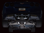 AWE Tuning C6 Chevrolet Corvette Z06/ZR1 Track Edition Axle-Back Exhaust w/ Chrome Silver Tips (view 3)
