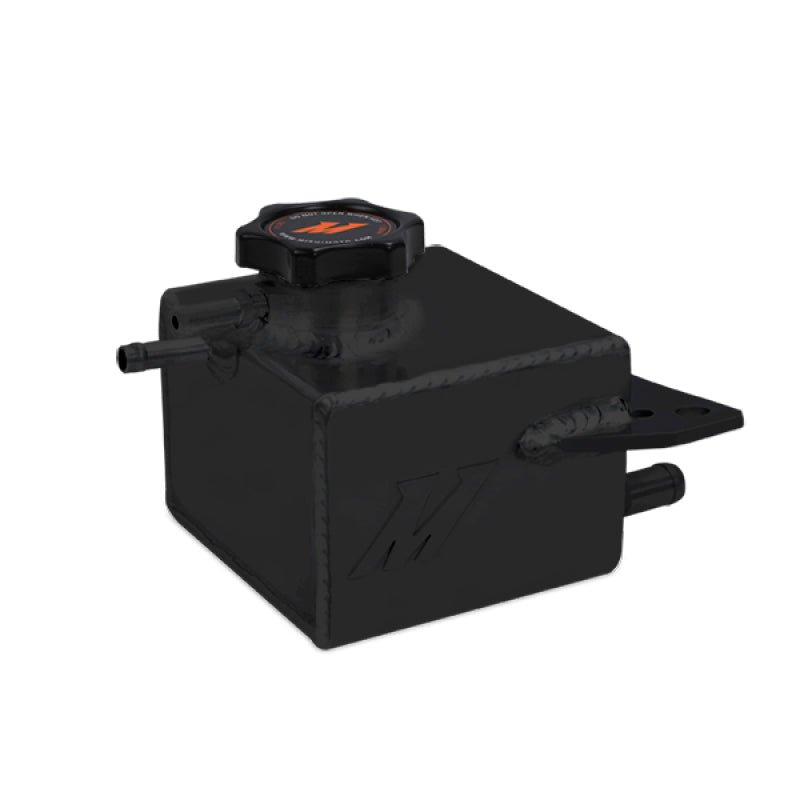 Mishimoto Subaru 02-07 WRX/ 04-14 STI Aluminum Coolant Expansion Tank - Black Main image