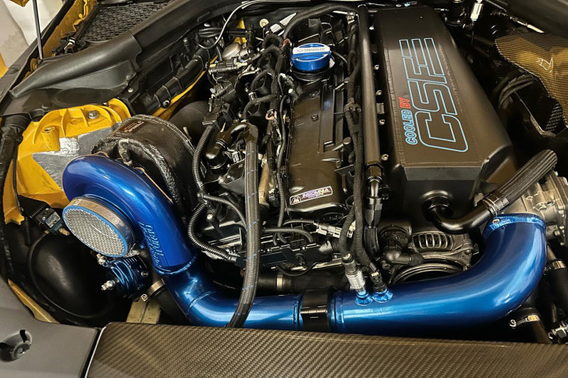 CSF Gen 2 B58 Race X Charge-Air-Cooler Manifold - Raw Billet Aluminum Finish (view 2)