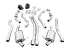 AWE Tuning Audi B9.5 RS 5 Coupe Non-Resonated Touring Edition Exhaust - RS-Style Diamond Black Tips (view 7)