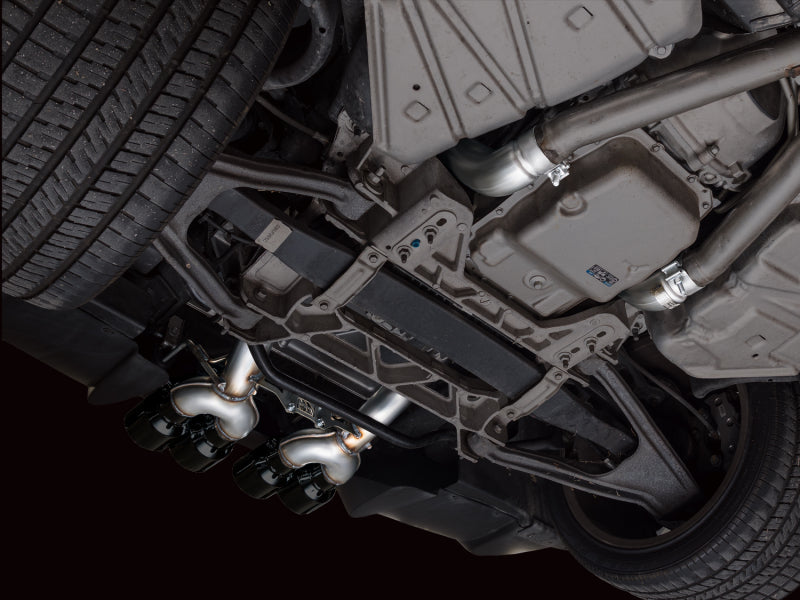 AWE Tuning 05-07 C6 Chevrolet Corvette 6.0L Track Edition Axle-Back Exhaust w/ Diamond Black Tips (view 2)