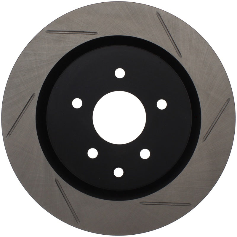 StopTech Power Slot 03-07 350z/ 03-04 G35 w/ Brembo SportStop Slotted Rear Left Rotor Main image