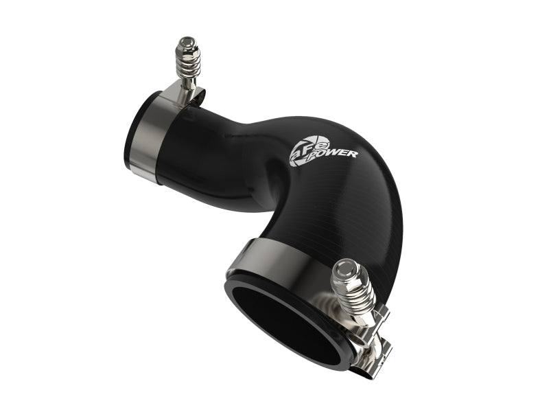 aFe BladeRunner 15-20 VW GTI (MKVII) L4-2.0L (t) Aluminum Hot and Cold Charge Pipe Kit Black (view 2)