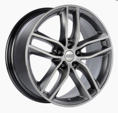 BBS SX 18x8 5x108 ET45 PFS Gloss Platinum Wheel -70mm PFS/Clip Required