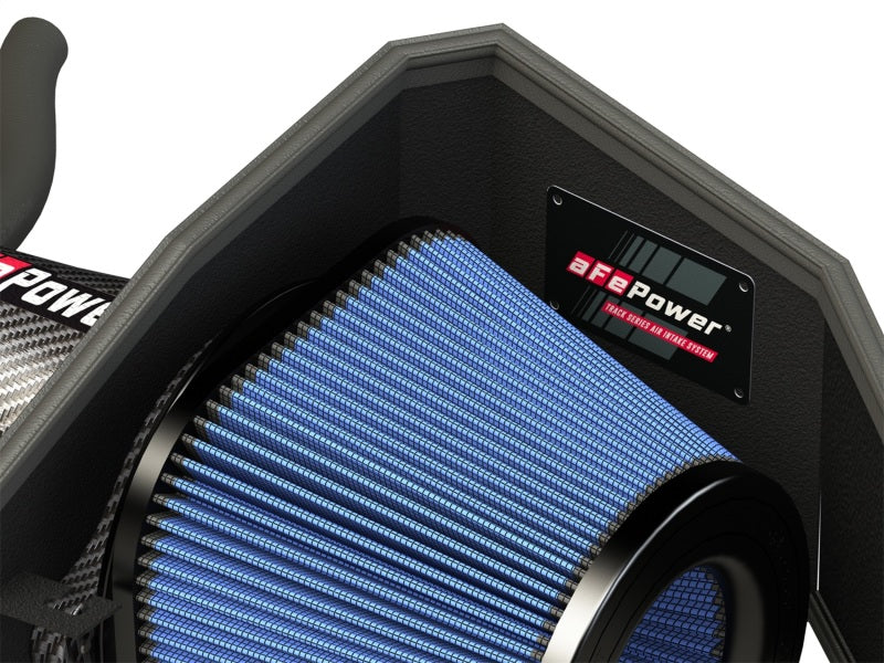 aFe MagnumFORCE Carbon Fiber Intake Stage-2 Pro 5R 11-17 Dodge Challenger/Charger SRT-8 V8 6.4L (view 3)