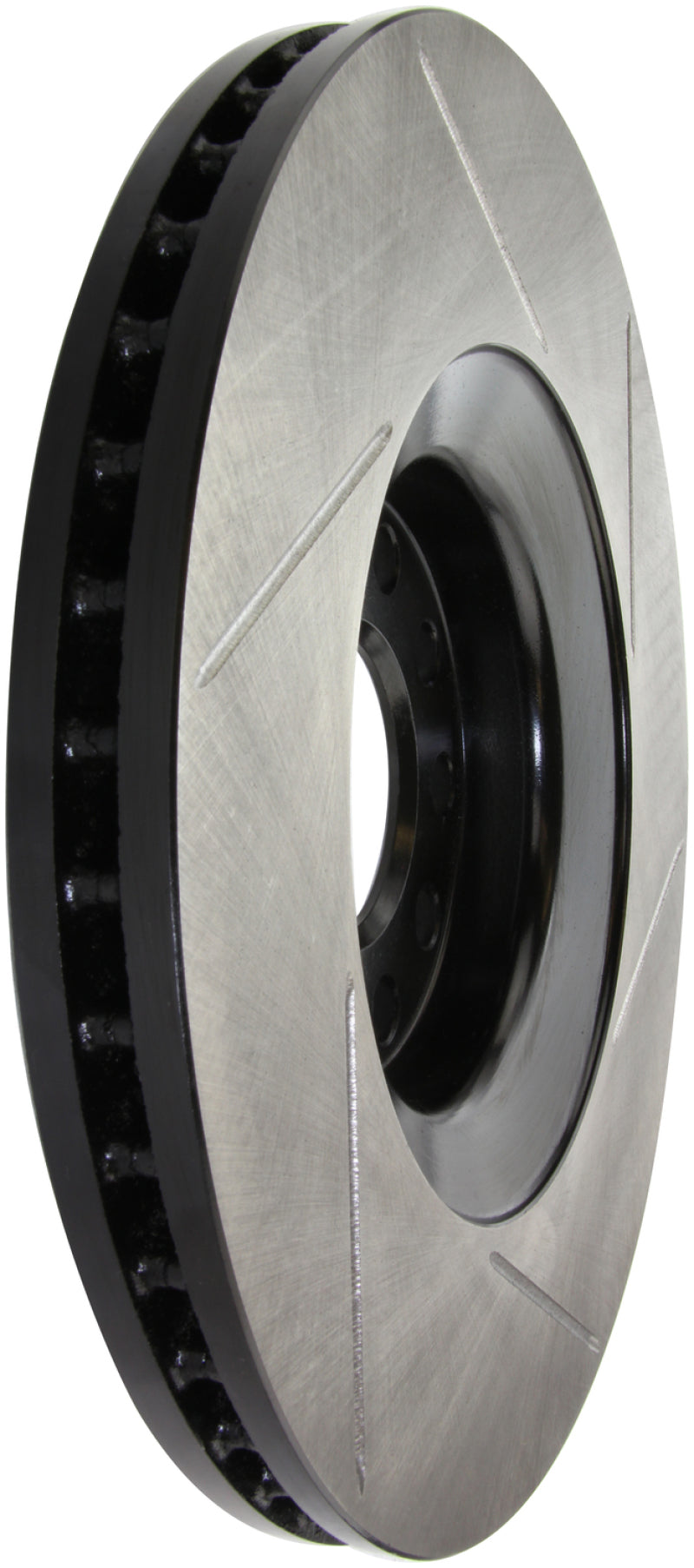 StopTech Power Slot 01-06 Audi Allroad / 05-09 A4 / 6/99-04 A6 / 99-02 S4 Right Front Slotted Rotor Main image