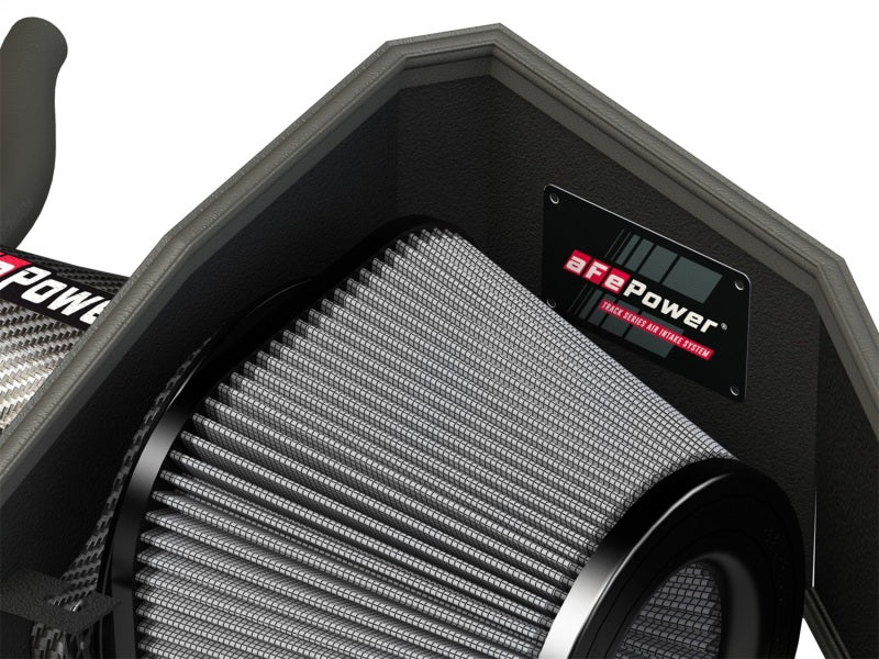 aFe POWER Magnum FORCE Carbon Fiber Stage 2 Pro Dry S CAIS - 11-18 Dodge Challenger/Charger V8-6.4L (view 2)
