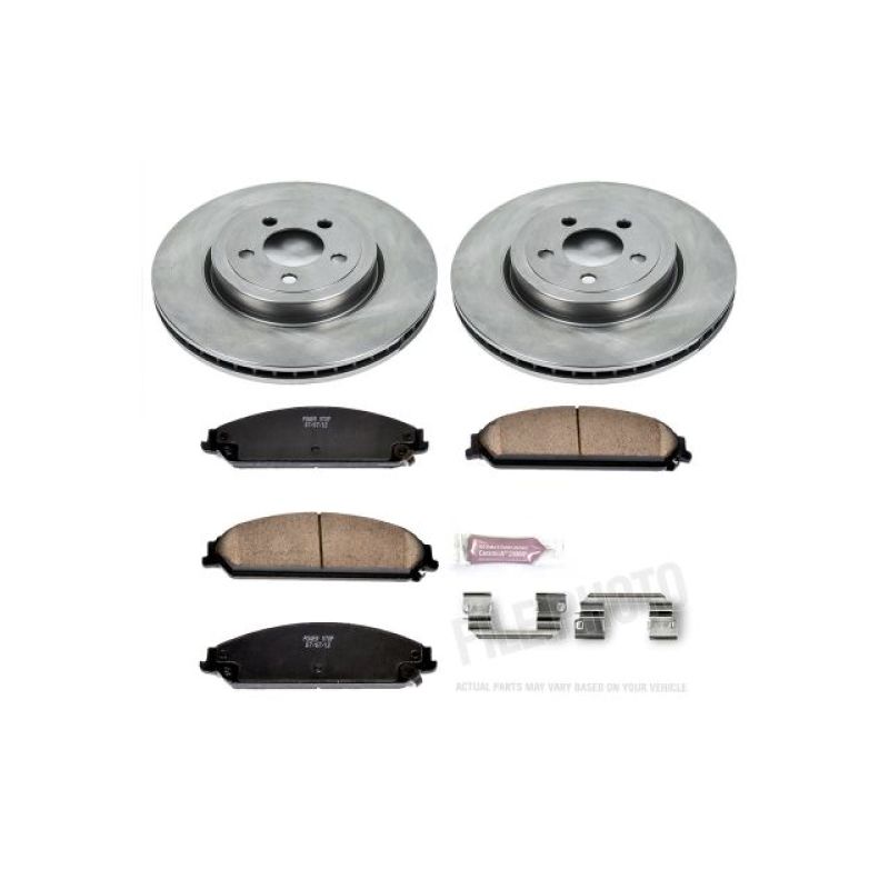 Power Stop 05-19 Chrysler 300 Front Autospecialty Brake Kit Main image