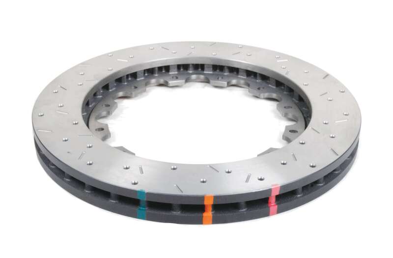 DBA 06-12 Chevrolet Corvette Z06 5000 Series Drilled and Slotted Front Replacement Rotor Main image