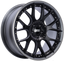 BBS CH-RII 22x10.5 5x112 ET15 Satin Black Center Platinum Lip SS Rim Prot Wheel - 82mm PFS Req