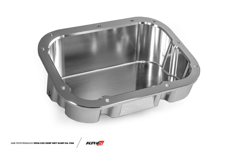 AMS Performance 2009+ Nissan GT-R Alpha CNC Billet VR38 Oil Pan (view 2)