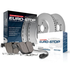 Power Stop 97-04 Porsche Boxster Rear Euro-Stop Brake Kit