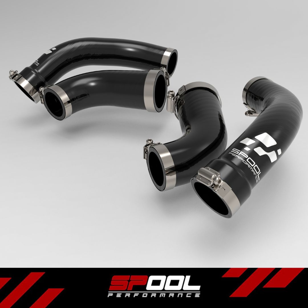 Porsche 911 Turbo 992 Intercooler Boost Pipes Secondary image