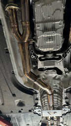 MAD BMW G87 M2 S58 Resonated Single Midpipe (Brace Included)