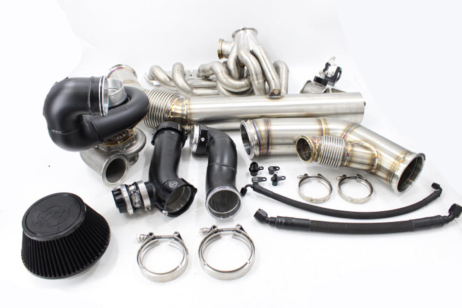 VTT-FAB B58 Factory Control EWG Top Mount Single Turbo kit