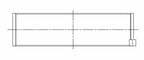 ACL 08+ Mitsubishi 4B11T Evo X 0.025mm Oversized High Performance Rod Bearing Set (view 2)