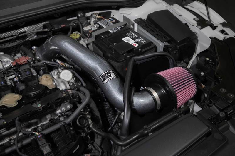 K&N 22-23 Volkswagen Golf R Typhoon Performance Air Intake System (view 3)