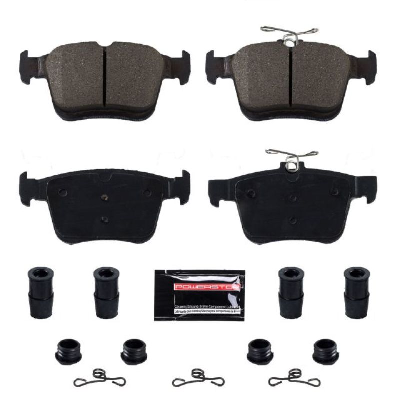 Power Stop 15-19 Audi A3 Rear Z23 Evolution Sport Brake Pads w/Hardware Main image