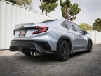 aFe POWER Takeda 3in to 2-1/2in 304 SS Cat-Back Exhaust w/ Polished Tips 22-23 Subaru WRX H4-2.4L(t) (view 3)