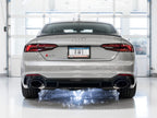 AWE Tuning Audi B9 RS 5 Sportback Touring Edition Exhaust-Non Resonated- Diamond Black RS Style Tips (view 2)