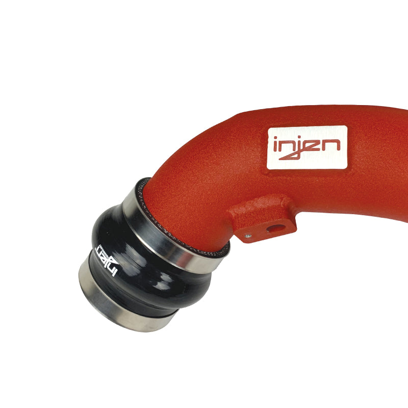 Injen 18-19 Audi S4/S5 (B9) V6 3.0L Turbo Wrinkle Red Intercooler Piping (view 5)