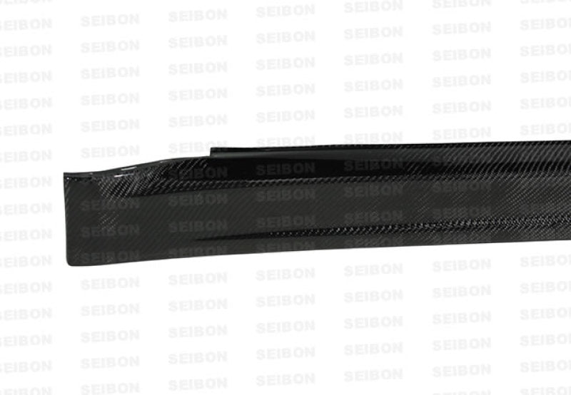 Seibon 08-10 Mitsubishi Evo X VR-style Carbon Fiber Side Skirts Main image