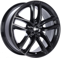 BBS SX 17x7.5 5x120 ET49 Crystal Black Wheel -72.5mm