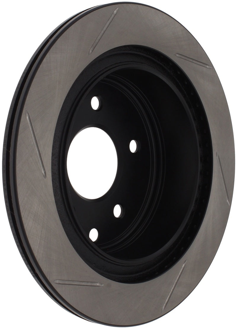 StopTech Power Slot 03-05 350Z / 03-04 G35 / 03-05 G35X SportStop Slotted Rear Left Rotor Main image
