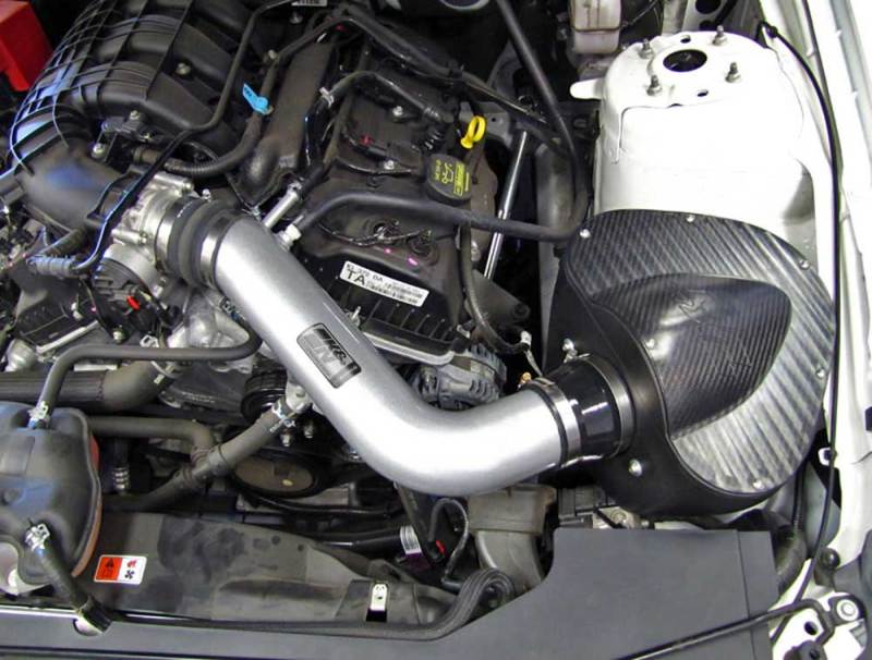 K&N 11-12 Ford Mustang 3.7L V6 Typhoon Cold Air Intake (view 3)