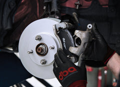 DBA 03-05 350Z / 03-04 G35 / 03-05 G35X Front Drilled & Slotted Street Series Rotor