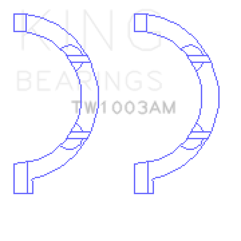 King Engine Bearings Chrysler 345/370 OHV Hemi Thrust Washer Set (view 3)