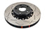 DBA 02-10 WRX / 13+ FR-S / 13+ BRZ Premium Front Slotted 5000 Series 2 Piece Rotor w/ Black Hat