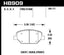 Hawk 16-18 Chevrolet Camaro LTS Street Front Brake Pads