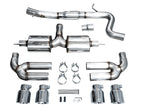 AWE Tuning 22-24 Audi 8Y S3 Touring Edition Exhaust - Chrome Silver Tips (view 12)